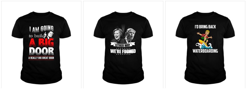 3 Shocking T-Shirts From Britain Put The 2016 Presidential Debate In ...