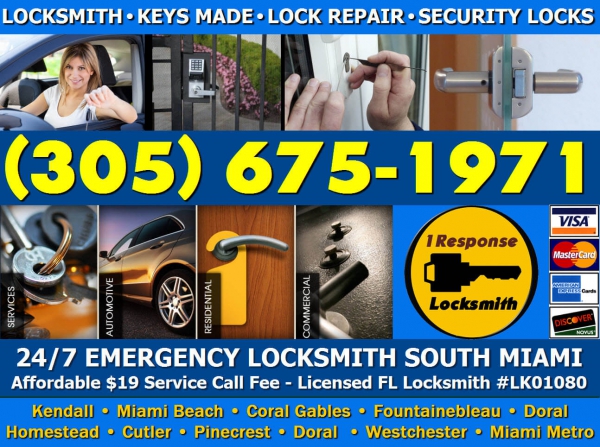 get the best miami 24 7 locksmith home business car lockout rekeying services