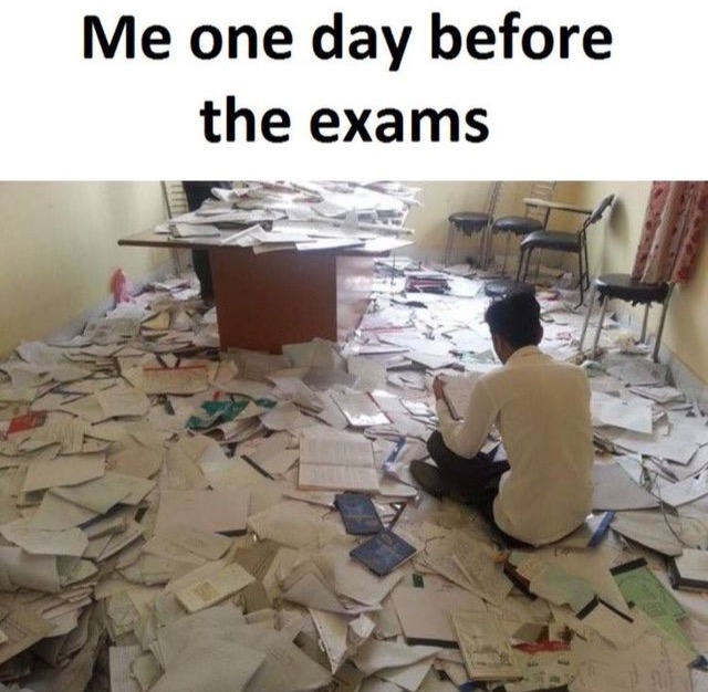 funny memes about final exams