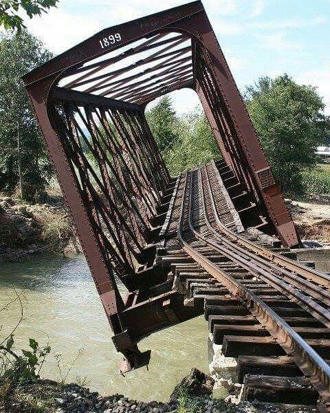 ghost town structure bridge picture image