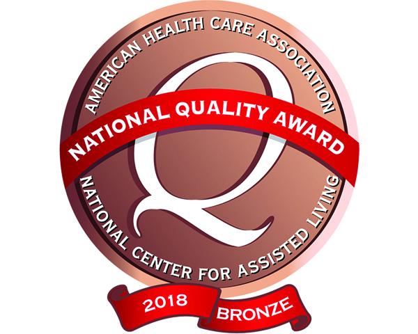 AHCA/NCAL 2018 Bronze National Quality Award Goes To Carriage Inn Of ...