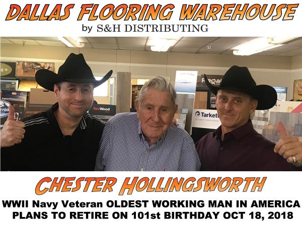 chester hollingsworth a wwii navy verteran and centenarian plans to retire from 