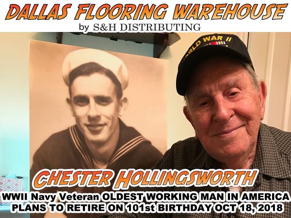 chester hollingsworth a wwii navy verteran and centenarian plans to retire from 