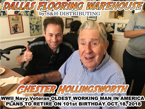 chester hollingsworth a wwii navy verteran and centenarian plans to retire from 