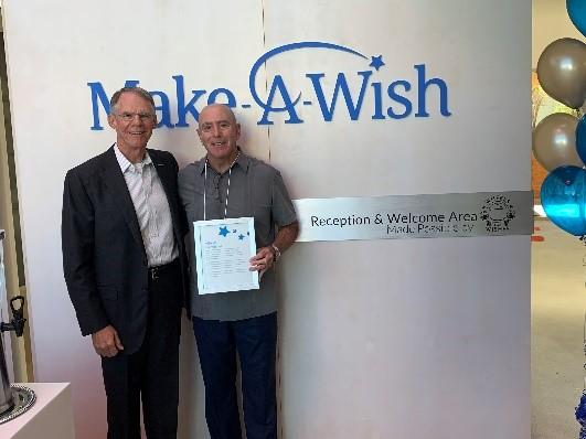 new make a wish headquarters sponsored by wheels for wishes car donation program