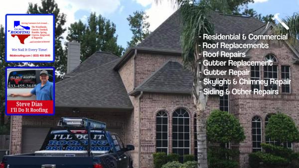 local roofer receives video review from montgomery county tx customer