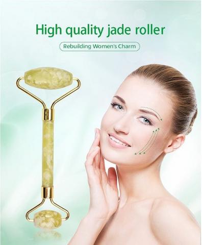 get the best jade roller for facial massage wrinkle reduction amp anti aging