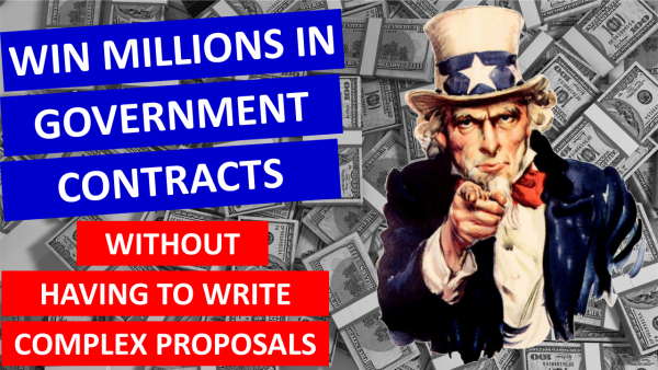 powerful video training course how to win millions in government contracts