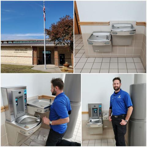 trident plumbing give back to local frisco community with refillable water plan