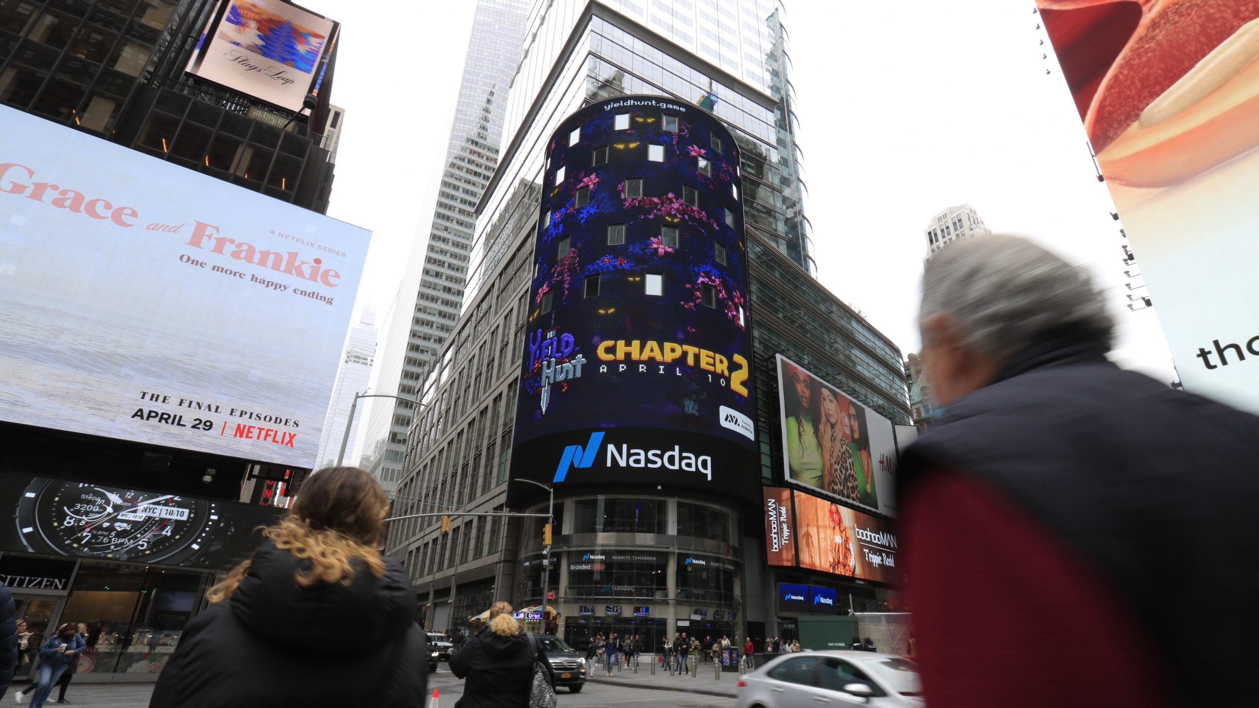 Times Square NYC Interactive Billboard Marketing Capabilities: Case ...